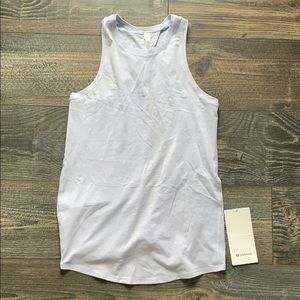 Lululemon All Tied Up Tank - Serene Blue, Size 4
